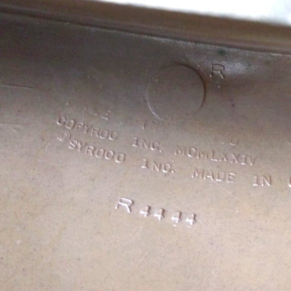 Syroco Vintage gold ornate wall pocket planter - Picture 7 of 8